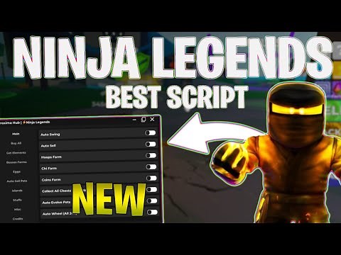 *NEW* Ninja Legends Script (PASTEBIN 2025)(AUTO SWING , COLLECT ALL ,CHI FARM,HOOPS FARM)
