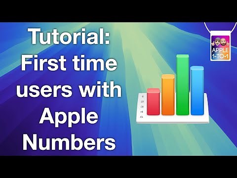 Learn Apple Numbers for the first time on a Mac