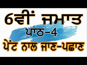 PSEB | 6th Class | Chapter 4th - Introduction to Paint