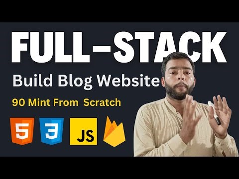 Build a Secure Blog with HTML, CSS, JavaScript, and Firebase Realtime Database | Web Dev Project 🚀📝