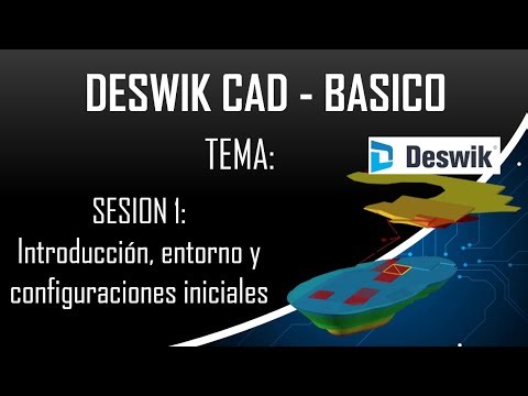 DESWIK CAD BASIC: Introduction, environment and initial configurations Part 7