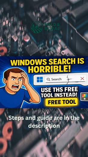 Stop Using Windows Search! Use this Free Tool Instead!!