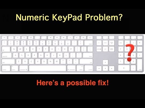 Fix for Numerical KeyPad Problem