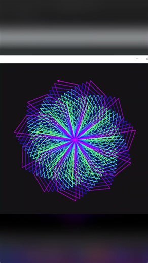 Amazing Design using Python turtle 🐢 #python #coding #funny #viral #trending #design