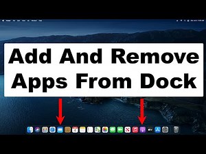 3 Ways to Add & Remove Apps from a Mac's Dock