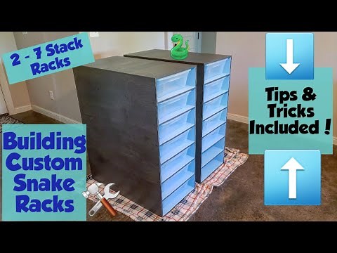 Building Custom Snake Racks (Tips & Tricks Included!)