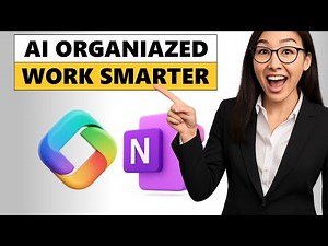 Organized Notes & Files with MICROSOFT ONENOTE & COPILOT AI in WINDOWS 11 (M365 Guide)