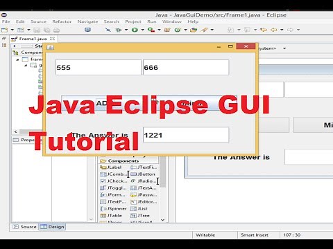 Java Eclipse GUI Tutorial 3 # Database Connection ( Sqlite ) to Java Part 1 of 2