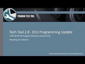 2 8 Programming ECU Software Packages Overview and reload of existing Software