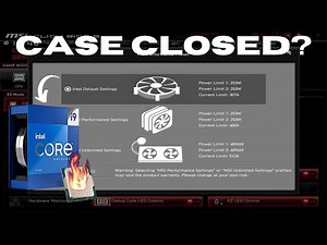 New BIOS Intel microcode 0x12B