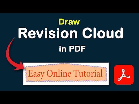 How to draw revision cloud in Adobe Acrobat Pro DC