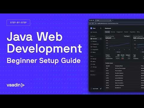 How to Build a Java Web App from Scratch (Beginner Setup Guide)
