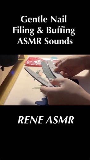 Sleep in Minutes: Gentle Nail Filing & Buffing ASMR Sounds #asmr #asmrnails #relaxing