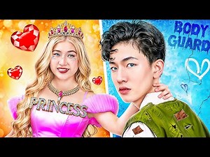 Princess Fell In Love With The Bodyguard At The Ball! My Crush Is The Bodyguard