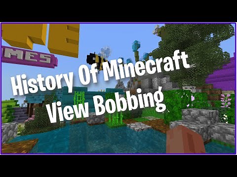 History Of Minecraft View Bobbing! - 2018 - 2021