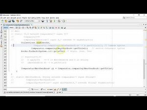 Java's Comparator.comparing() method explained (includes both lambda/ method reference explanation)