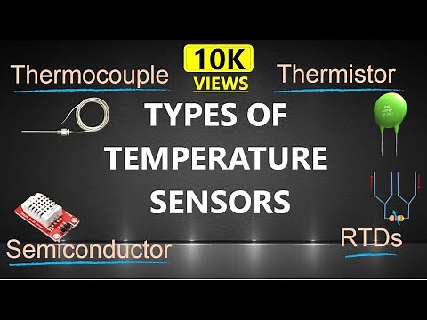 Temperature sensor type | Types of Temperature Sensors