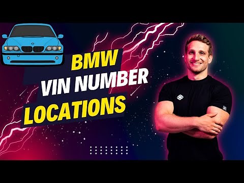 Decoding BMW How To Find Your BMW VIN Number Locations