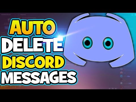 How to DELETE Discord Messages AUTOMATICALLY