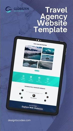 Globezen – Travel agency HTML5 Responsive Website Template