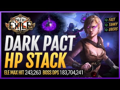3.24 UPDATED Dark Pact Pathfinder SLAMS | Fast, Tanky, 183m DPS, AoE | Build Guide for Path of Exile