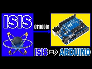 ARDUINO ISIS: Comment transférer les données de ISIS vers ARDUINO – Contrôle des LEDs