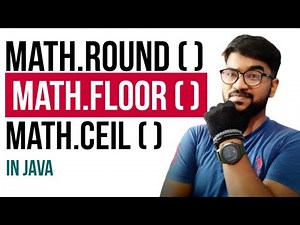 🔴round() , ceil() , floor() || Mathematical Library Functions || ICSE || JAVA