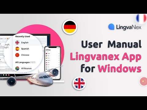 Lingvanex App User's Guide for Windows | Translator for Windows