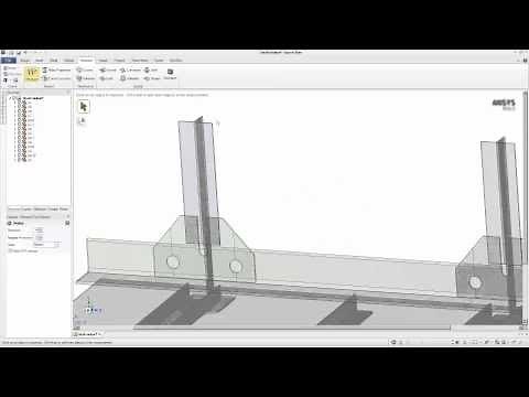 ANSYS SpaceClaim: MidSurfacing