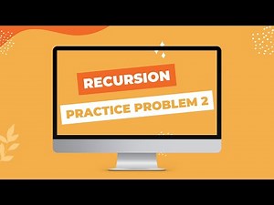 Recursion - Problem 2 | Easy | Leetcode 509