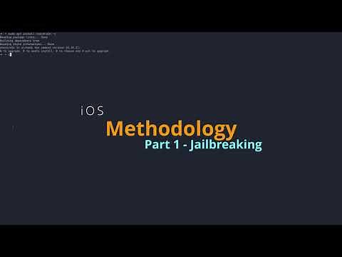 iOS Pentesting Part 1 - Jailbreaking