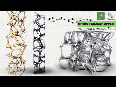Grasshopper Tutorial (Voronoi & Weaverbird)