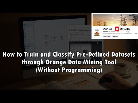 Train & Classify Datasets Easily in Orange Data Mining Tool (No Coding Needed!) #datamining