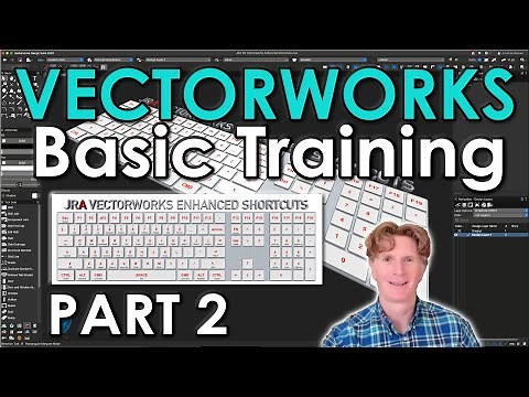 Vectorworks- Basic Training Part 2: Shortcuts, Layers, Classes & Resources