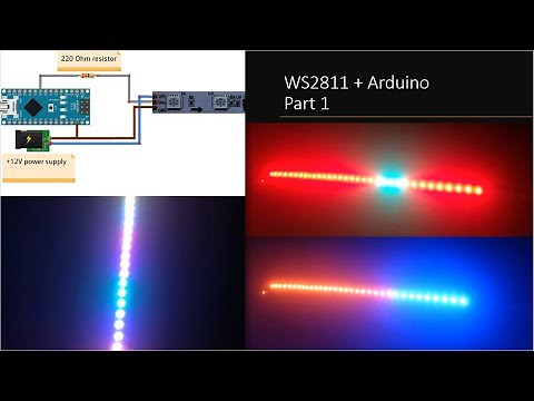 WS2811 LED-Strip mit dem Arduino steuern Teil 1 (Deutsch)