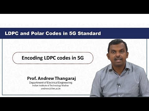 Encoding LDPC codes in 5G