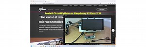 How to install CircuitPython 9.0.0-beta.0 on a Raspberry Pi Zero 2 W