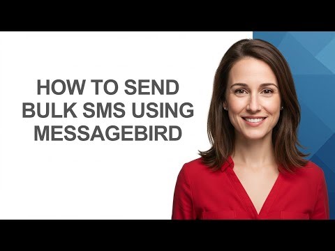 How to Send Bulk Sms Using Messagebird - AshleyHowTo