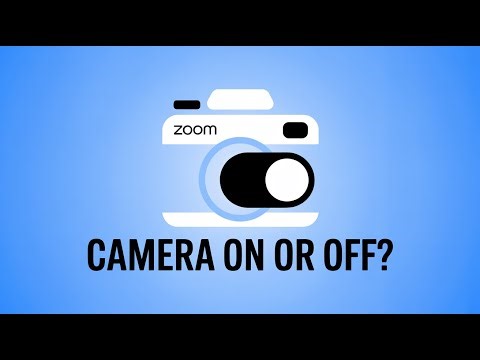 How to Enable or Disable Camera Automatically When Zoom Meetings Start
