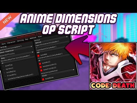 [NEW] Anime Dimensions Simulator OP Script (2025) PASTEBIN