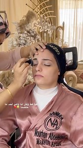 4.9K views · 32 reactions | #makeup #makeuptutorial #makeupartist #bride | Makeup by nourhan abo elenen | Facebook