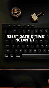 43K views · 195 reactions | How to insert date and time instantly using your keyboard 勞￼ | Letsdodiz | Facebook