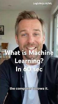 Machine Learning Explained in 60 Seconds #machinelearning #ai #logicmojo #aicourses #machinelearning
