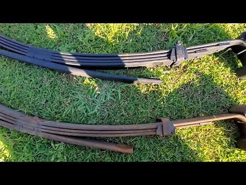 INSTALLING K2500 LEAF SPRINGS ON MY K1500 Z71