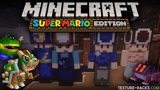 Super Mario Texture Pack 1.21.11 / 1.21.10 | Download