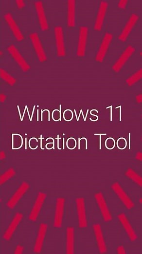 Windows 11 Dictation Tool