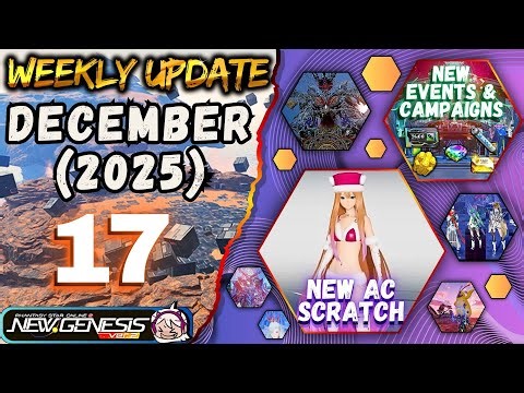 [PSO2:NGS] - DECEMBER_17 UPDATE 2025 (🤗Steam)