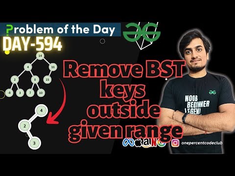Trim a Binary Search Tree | Leetcode 669 | JAVA/C++