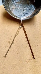 Watch molten metal flow through a clean triangular channel sand mold 🔥 Sharp lines, simple geometry, and smooth pour make this process calm and satisfying to watch. Minimal design turned into pure metal casting ASMR 😌 #art #metal #shorts #satisfying #amazing #diy #moltenmetal #metalcasting #sandcasting #asmr #geometry #minimal #foundry #viralshorts #trending | Metal Craft Zone