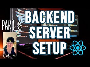 React JS Tutorial [2023]: Backend Server Setup Using NodeJS and Express